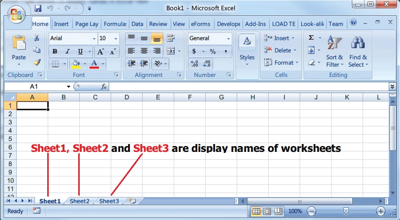 Difference Between Workbook And Worksheet Javatpoint