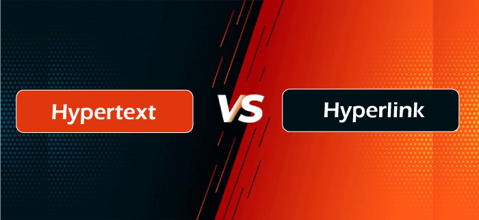 Difference between Hypertext and Hyperlink