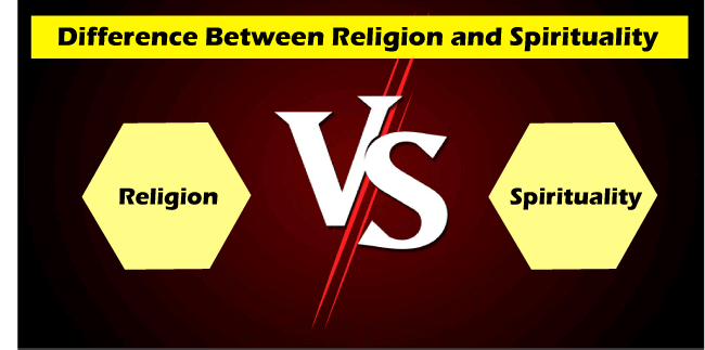 Difference between Religion and Spirituality