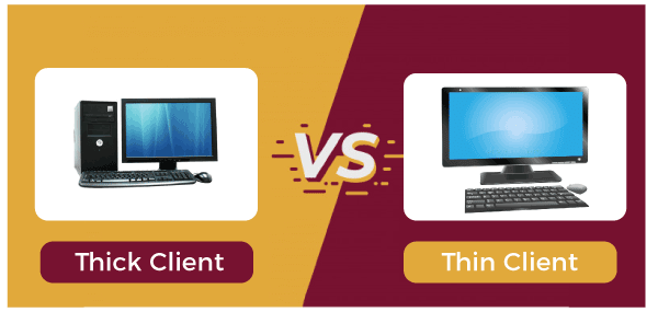 thin client vs thick client