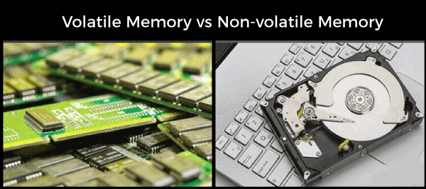 Volatile Memory vs Non-Volatile Memory
