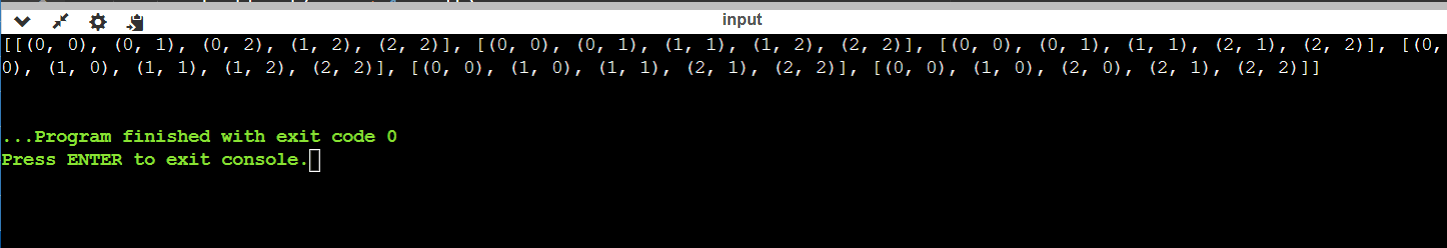 Check for possible paths in the 2D Matrix