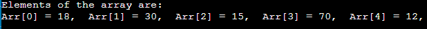 Array in DS