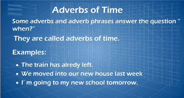 Adverb Of Time Adverb Of Time Examples And Definition Take off net at