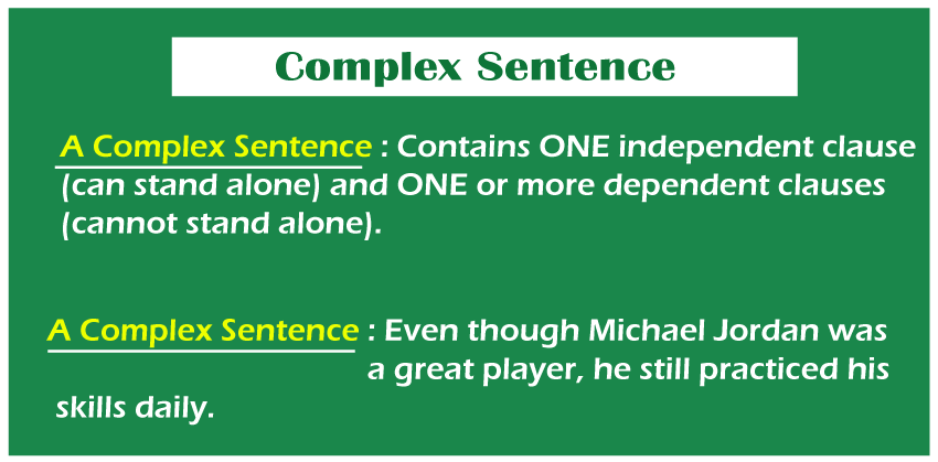 Complex Sentence Javatpoint