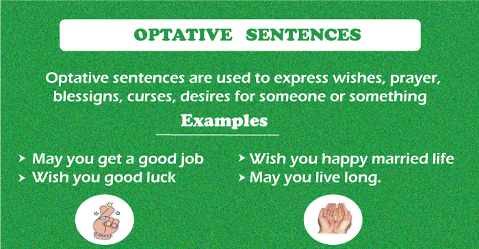 Optative Sentence Javatpoint