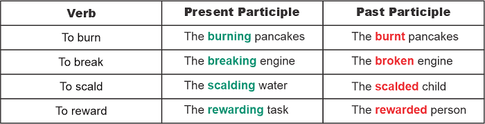 Participle: Definition and Examples