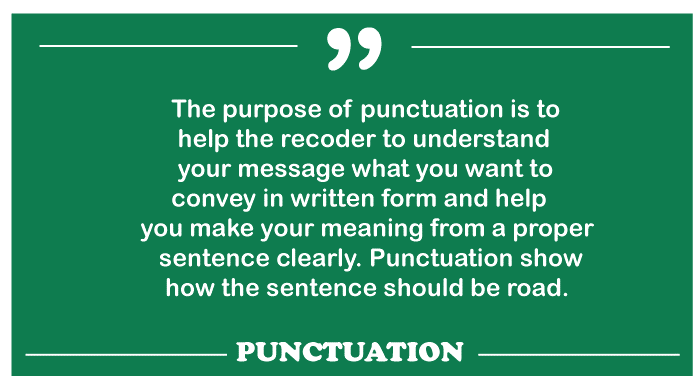 Punctuation in English Grammar