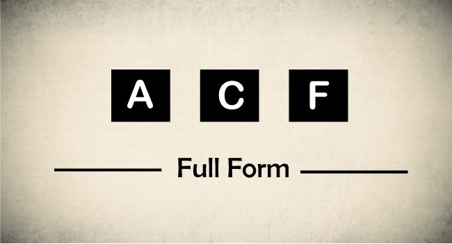 ACF Full Form
