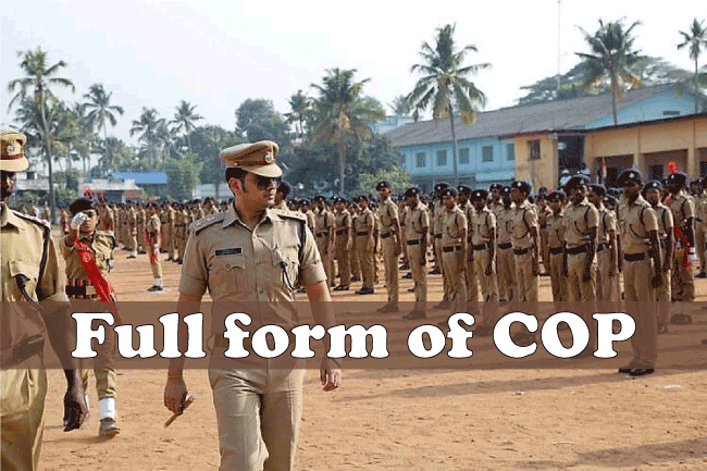 COP Full Form Chief Of Police JavaTpoint