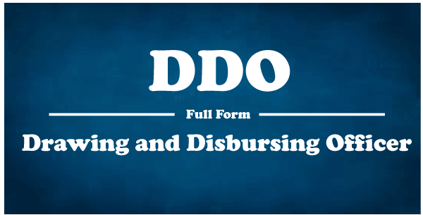 DDO Full Form