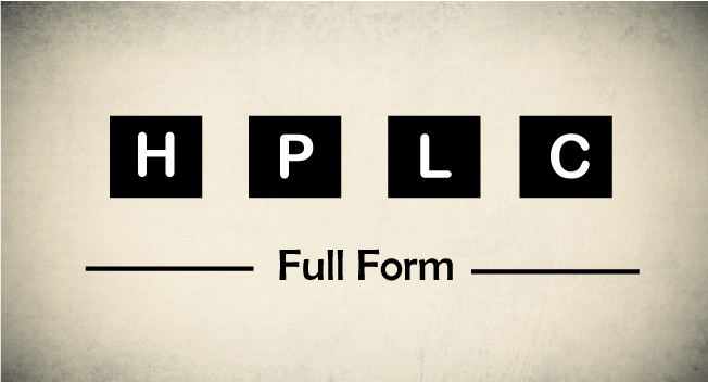 HPLC Full Form
