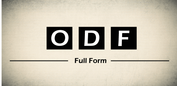 ODF Full Form