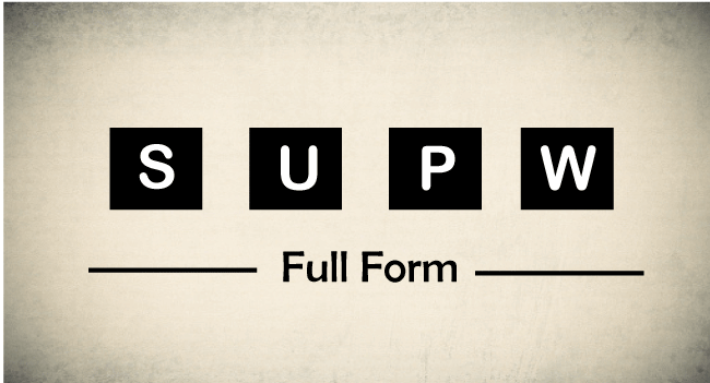 SUPW Full Form