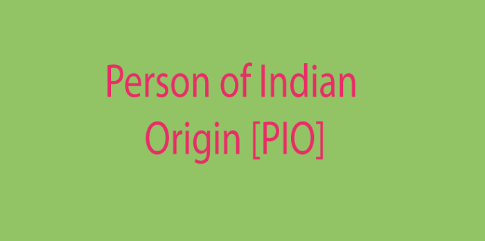What is the full form of PIO