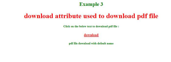 html code to download a pdf file