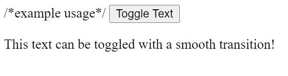 HTML Data Toggle