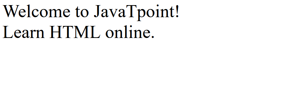 HTML Font Size
