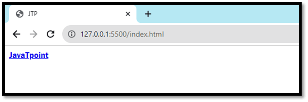 HTML Hyperlink Tag