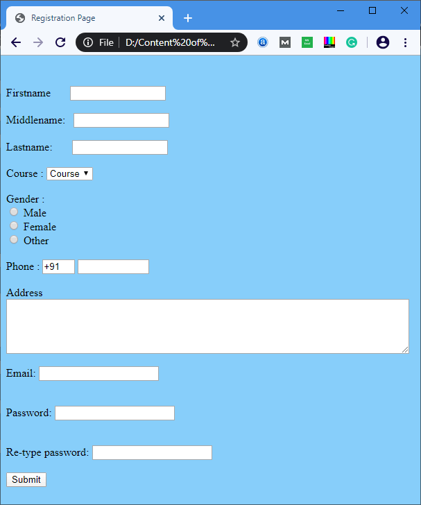 how-to-design-a-registration-form-using-html-and-css-my-bios