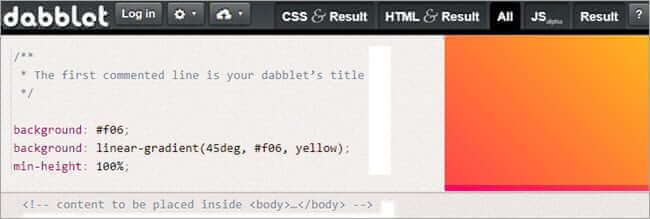 Online HTML Code Editor