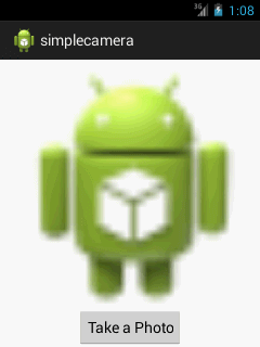 android simple camera example output 1