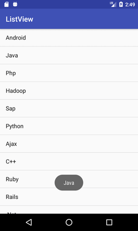 android Listview 3