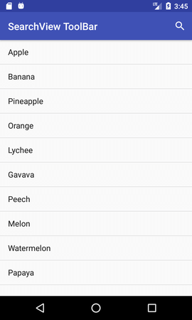 android Searchview on toolbar 2