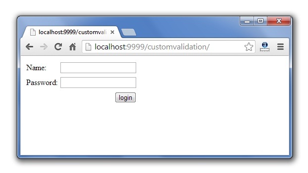 struts 2 custom validation example output 1