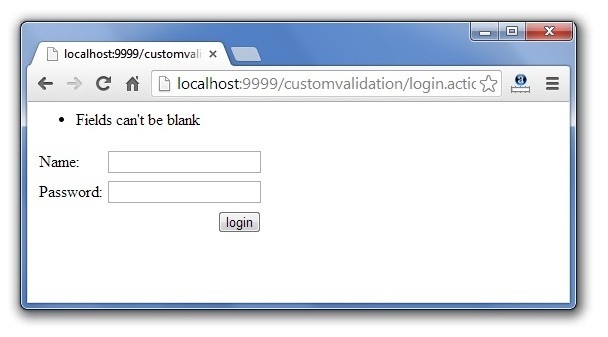 struts 2 custom validation example output 4