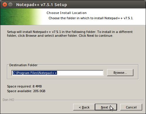Software Notepad++ 6