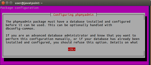 Software PhpMyAdmin 4