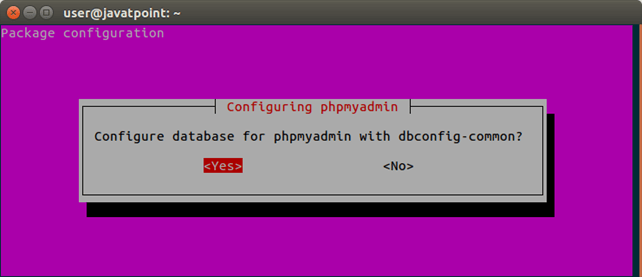 Software PhpMyAdmin 5