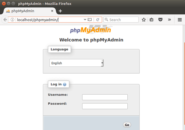 Software PhpMyAdmin 8