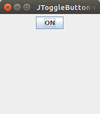 Java JTogglebutton 
