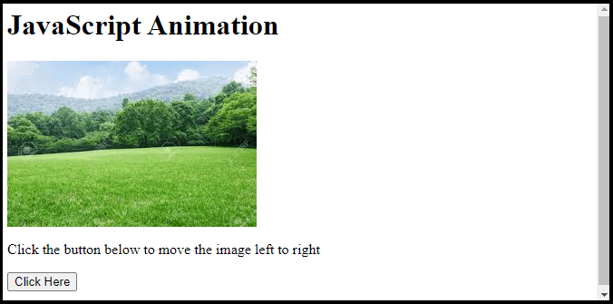 JavaScript Animation