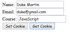 JavaScript Cookie with multiple Name
