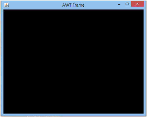 JOGL Frame using AWT Output