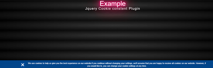 jquery cookie consent plugin