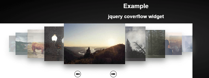jQuery Coverflow widget