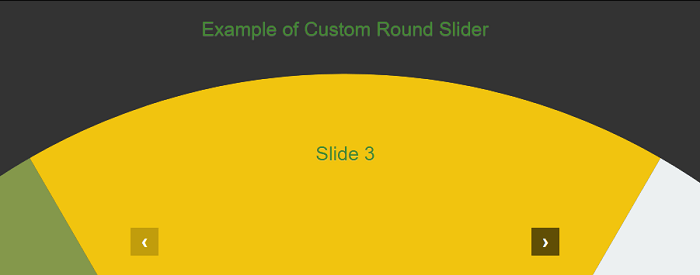 Round Slider jQuery Plugin