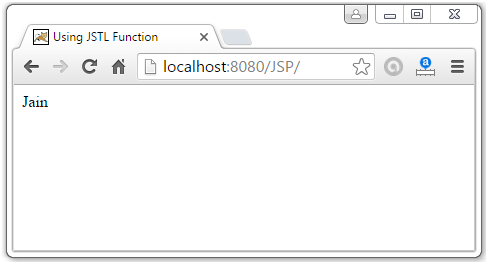 JSTL Function Tags12