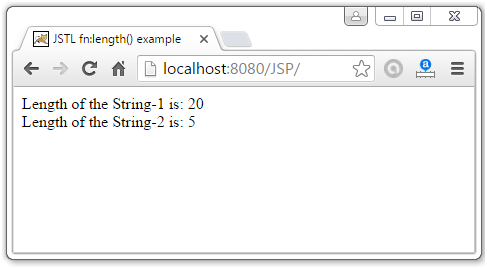 JSTL Function Tags14