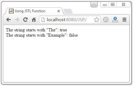 JSTL Function Tags7