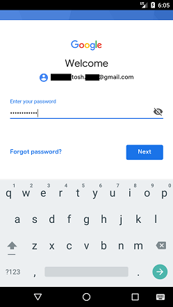 Android Firebase Authentication - Google Login