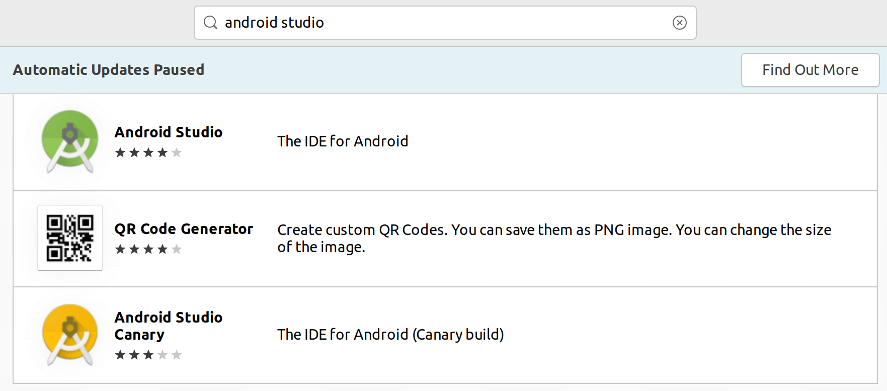 Android Studio Ubuntu