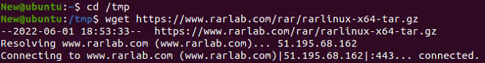 Extract RAR File in Ubuntu