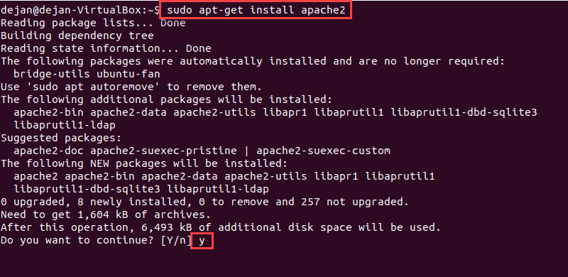 How to Install Httpd in Ubuntu