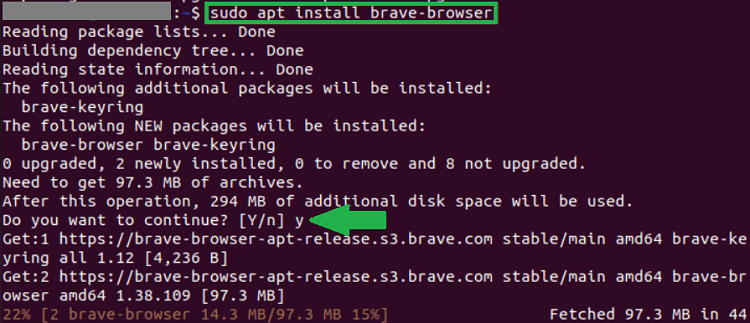 Install Brave Browser Ubuntu