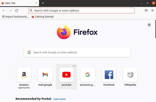 Install Firefox Ubuntu